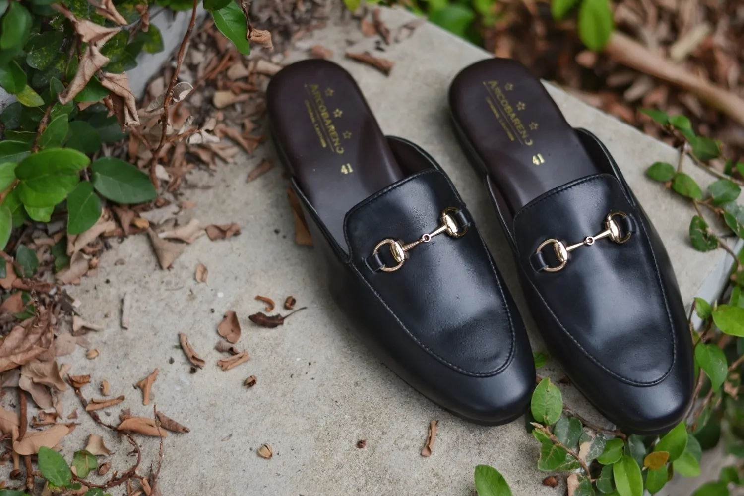 701 Slipper Horsebit Matt Black