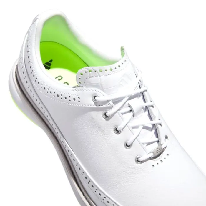 ADIDAS Unisex MC80 MD Spikeless Golf Shoes - Cloud White/Matte Silver