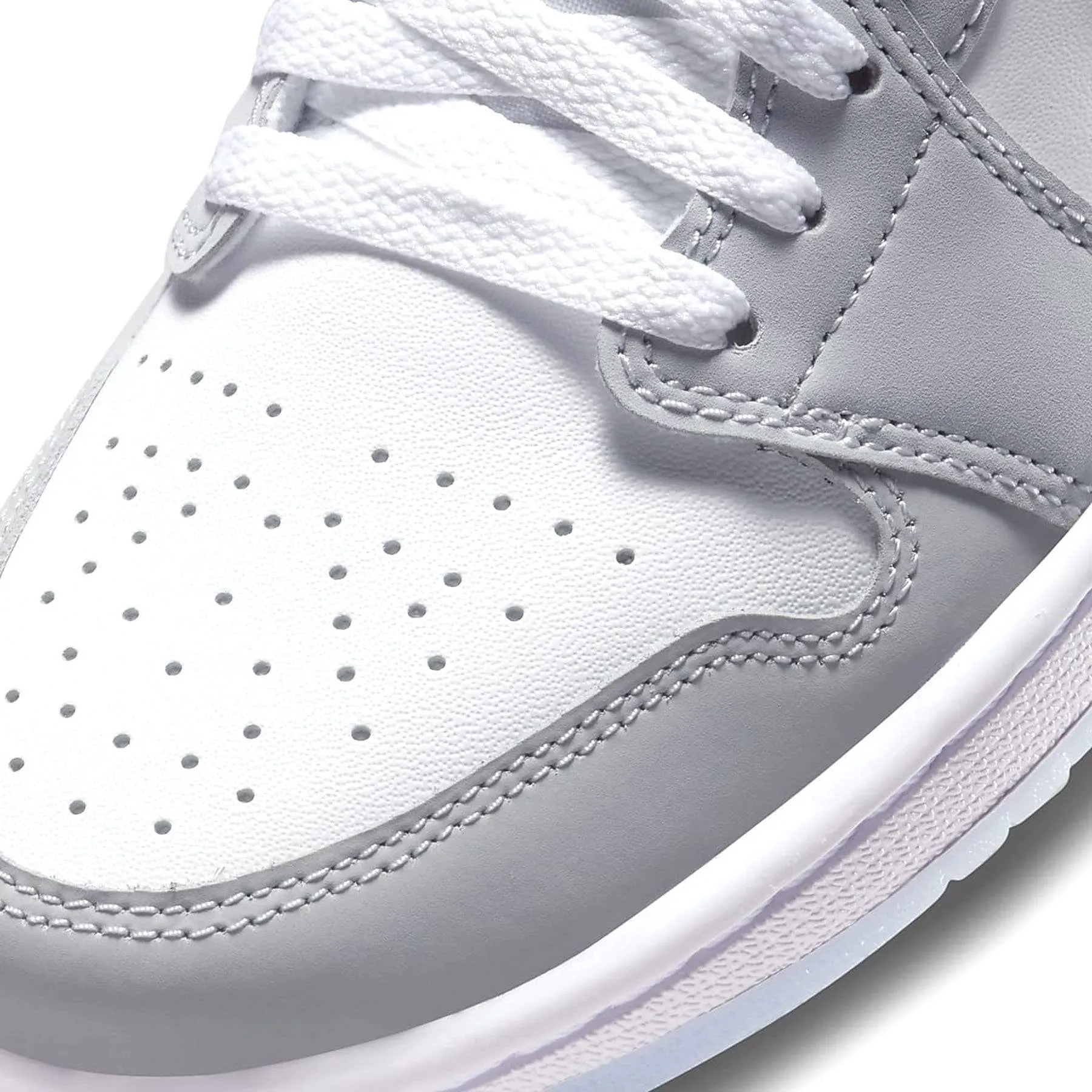 Air Jordan 1 Low Wmns 'White Wolf Grey'