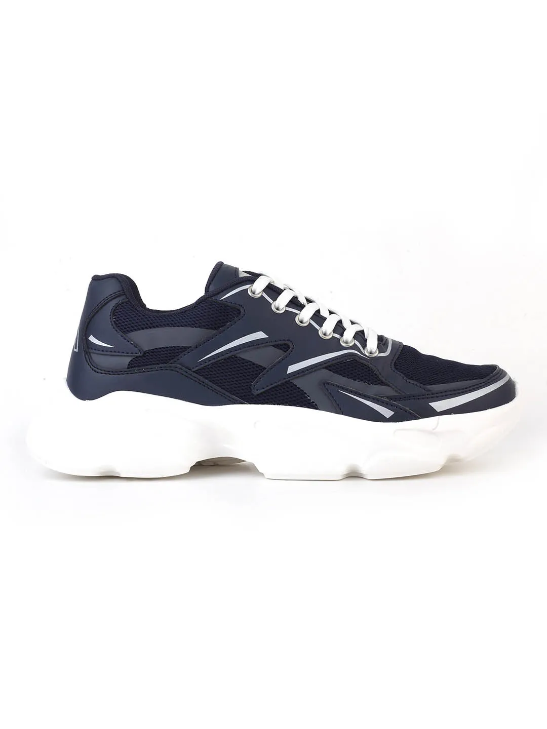 Alberto Torresi Navy Laceup Sports Shoes