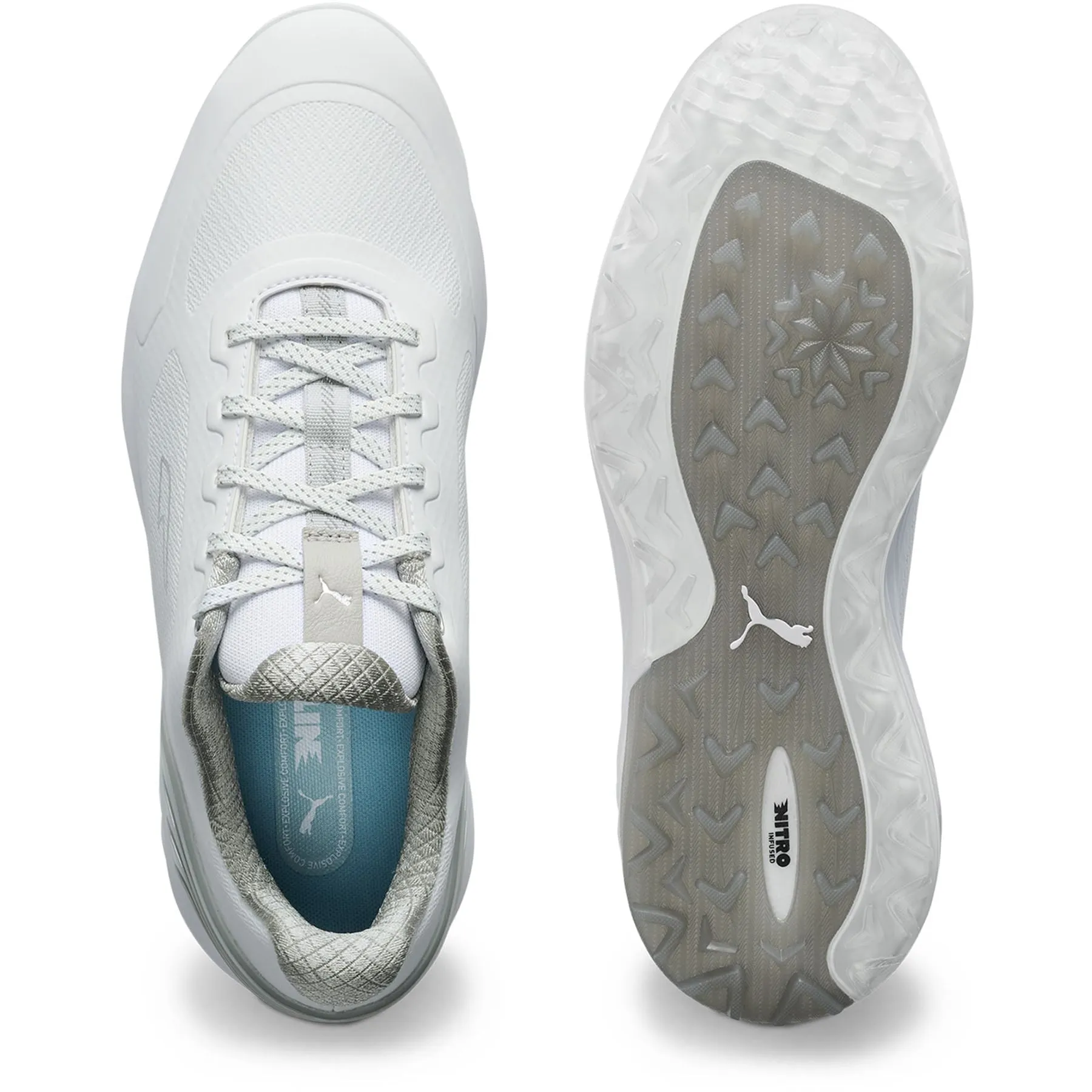 Alphacat Nitro Golf Shoe Blue/White/Silver - SS24