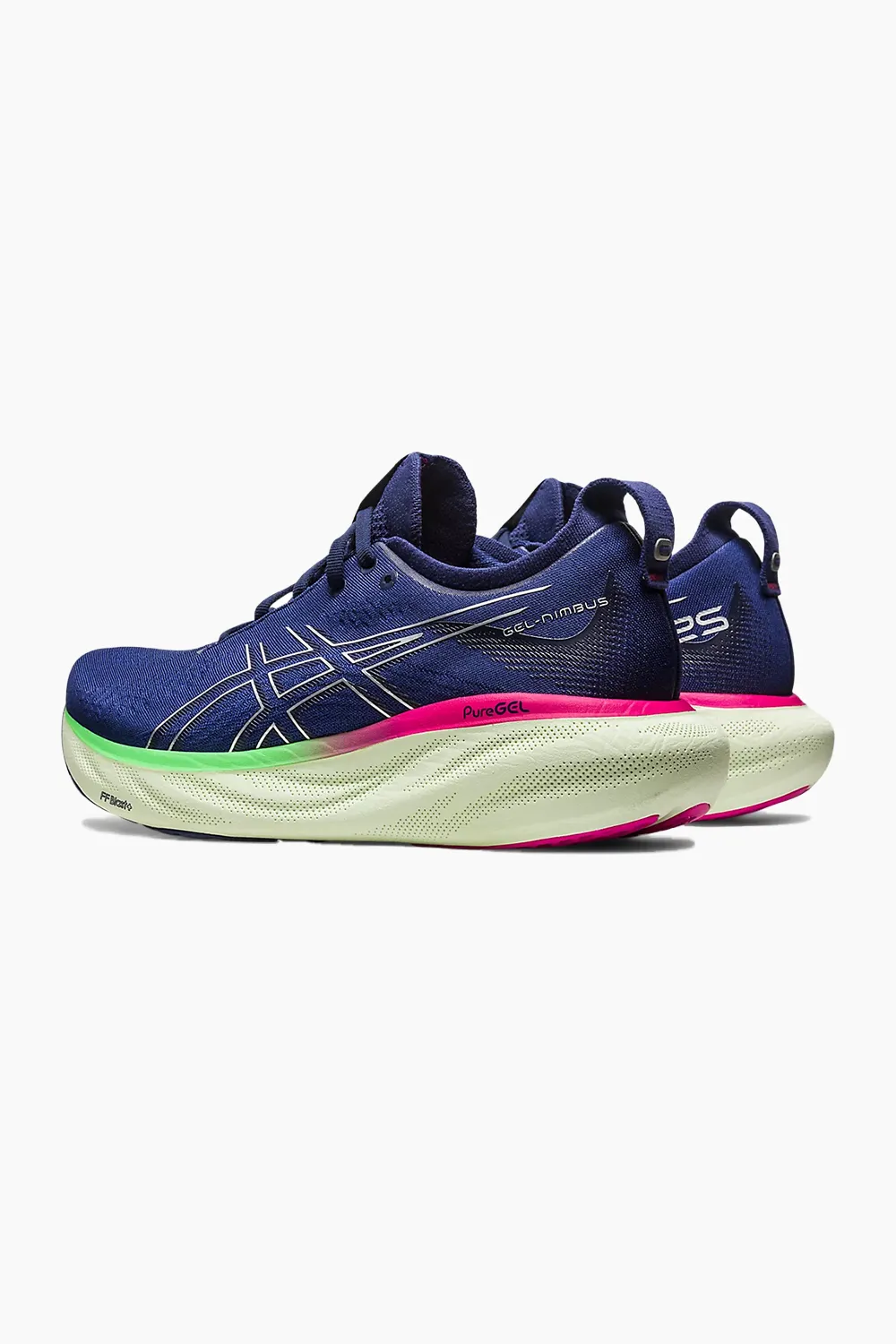 ASICS Women's Gel Nimbus 25 in Indigo Blue/Pure Silver