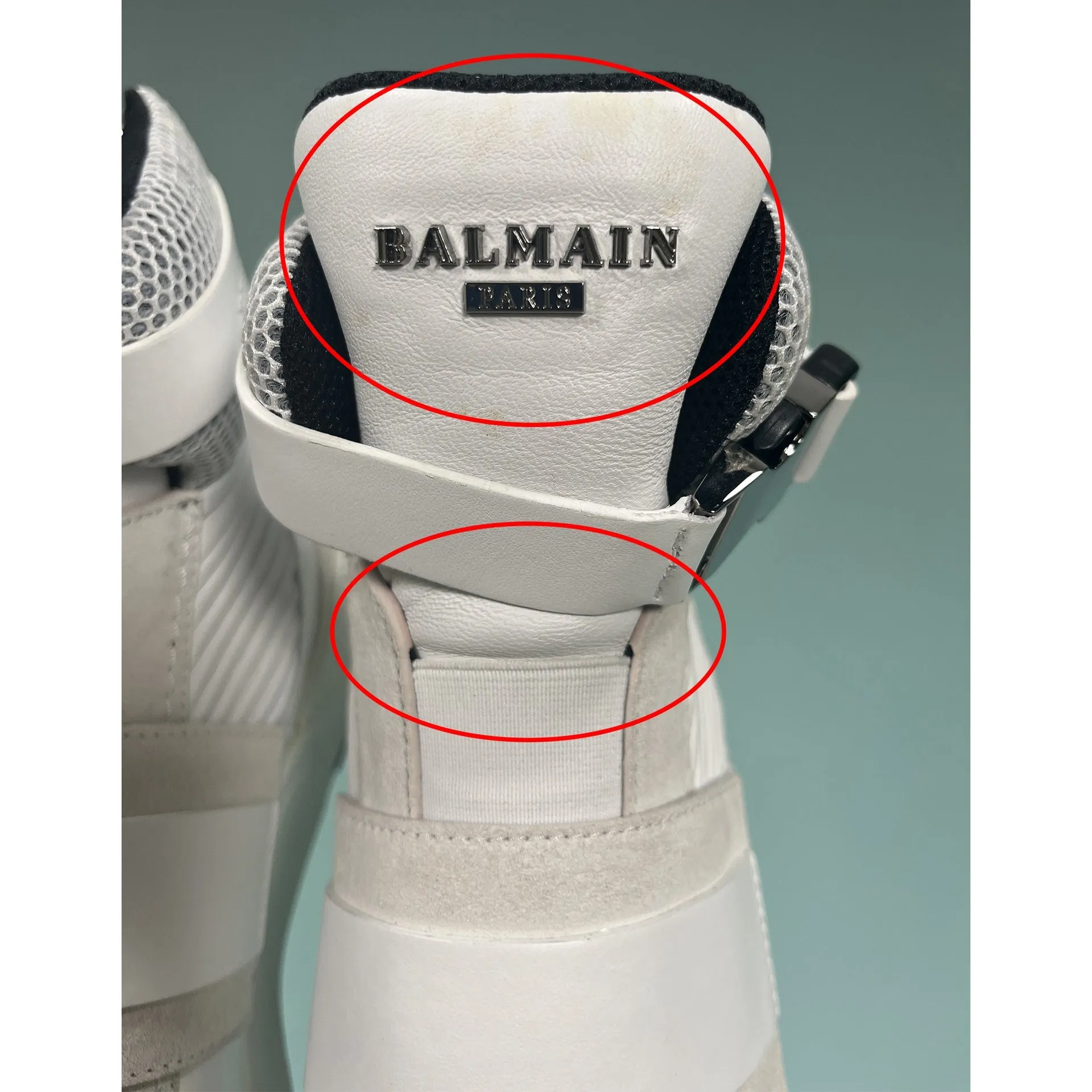 Balmain Exton - Sneakers alte in tessuto misto