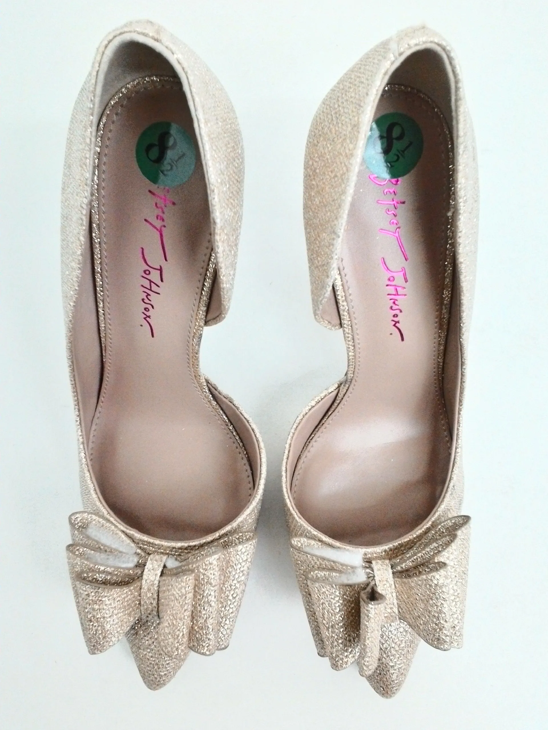 Betsey Johnson Women's Gold Pumps Size 8.5 M