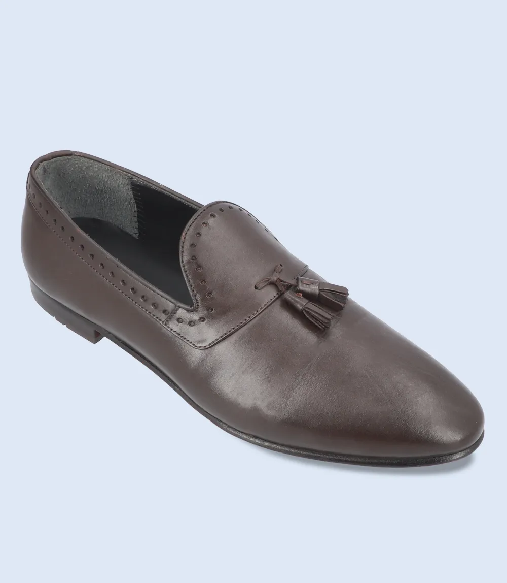 BM5179-DARKBROWN-Men Slip On