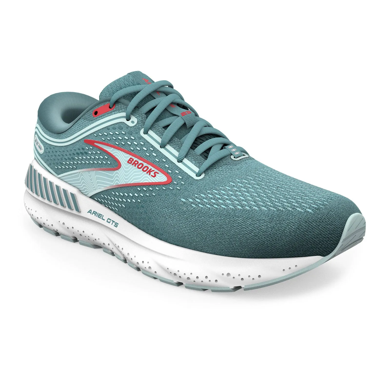 Brooks Ariel GTS 23 Running Shoe (Women) - Nile Blue/Blue/Bittersweet