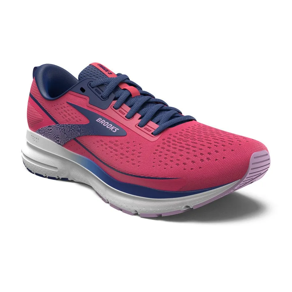 Brooks Trace 3 Women's Running Shoes SS24 Raspberry/Blue/Orchid