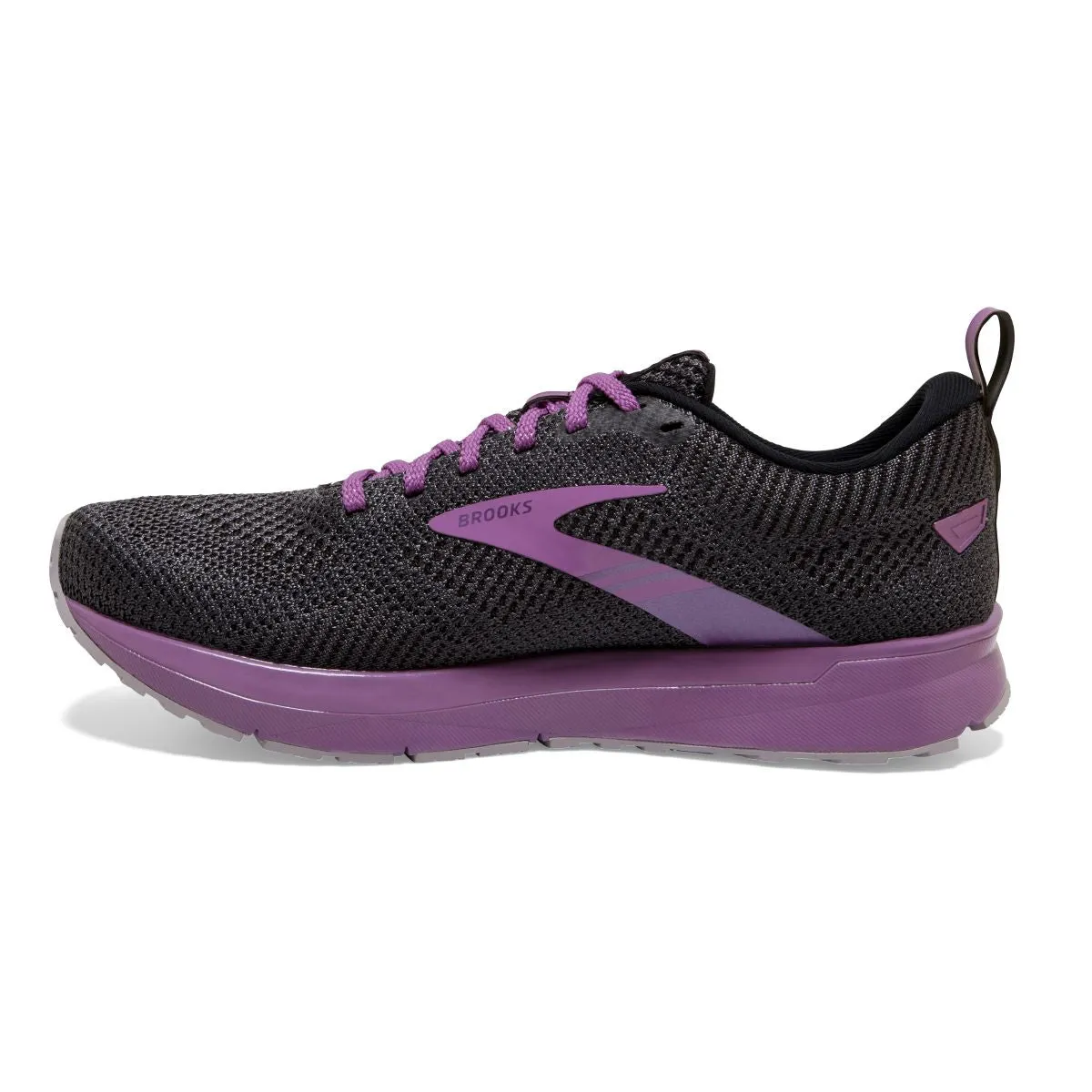 'Brooks' Women's Revel 5 - Black / Ebony / Pale Pansy