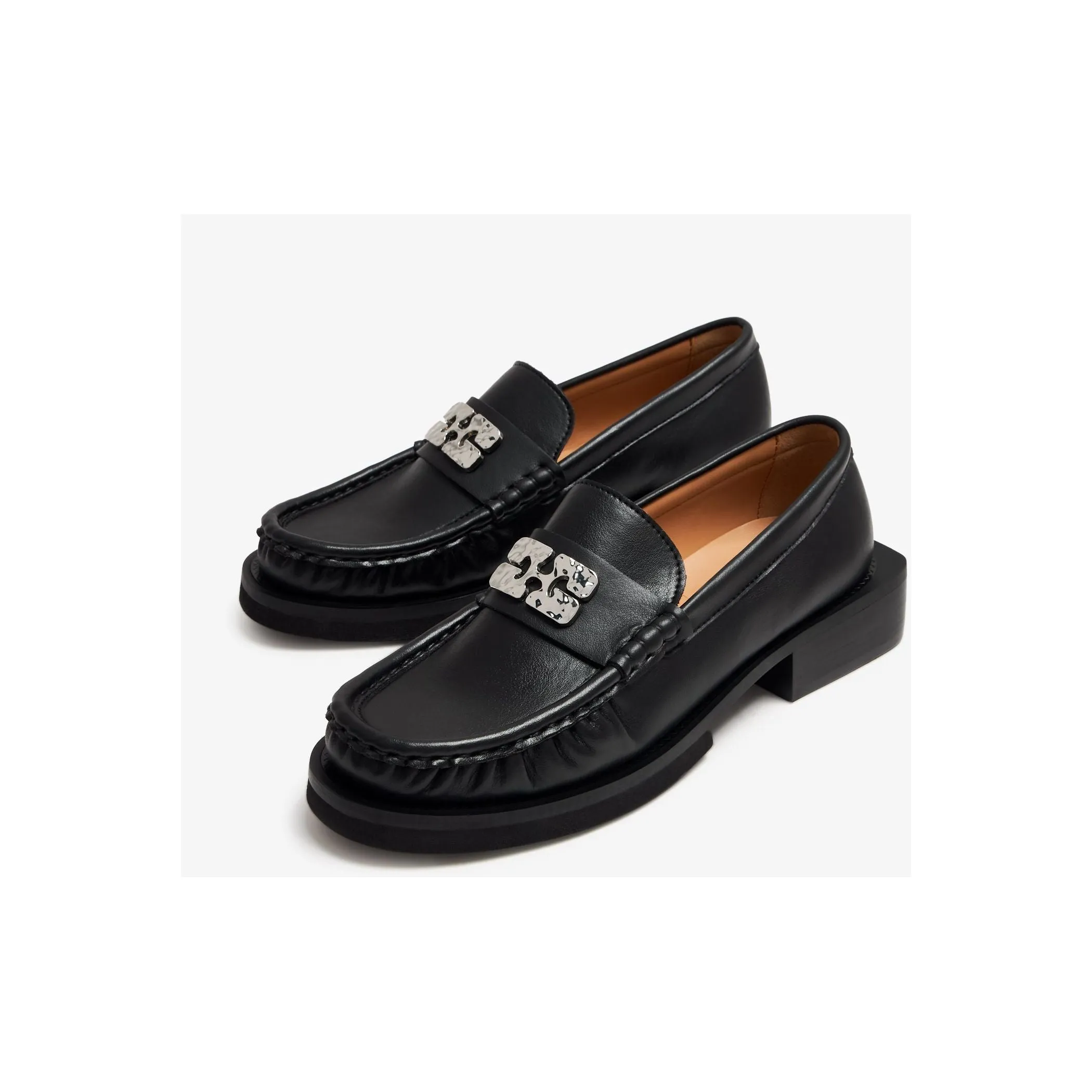 BUTTERFLY LOGO LOAFERS