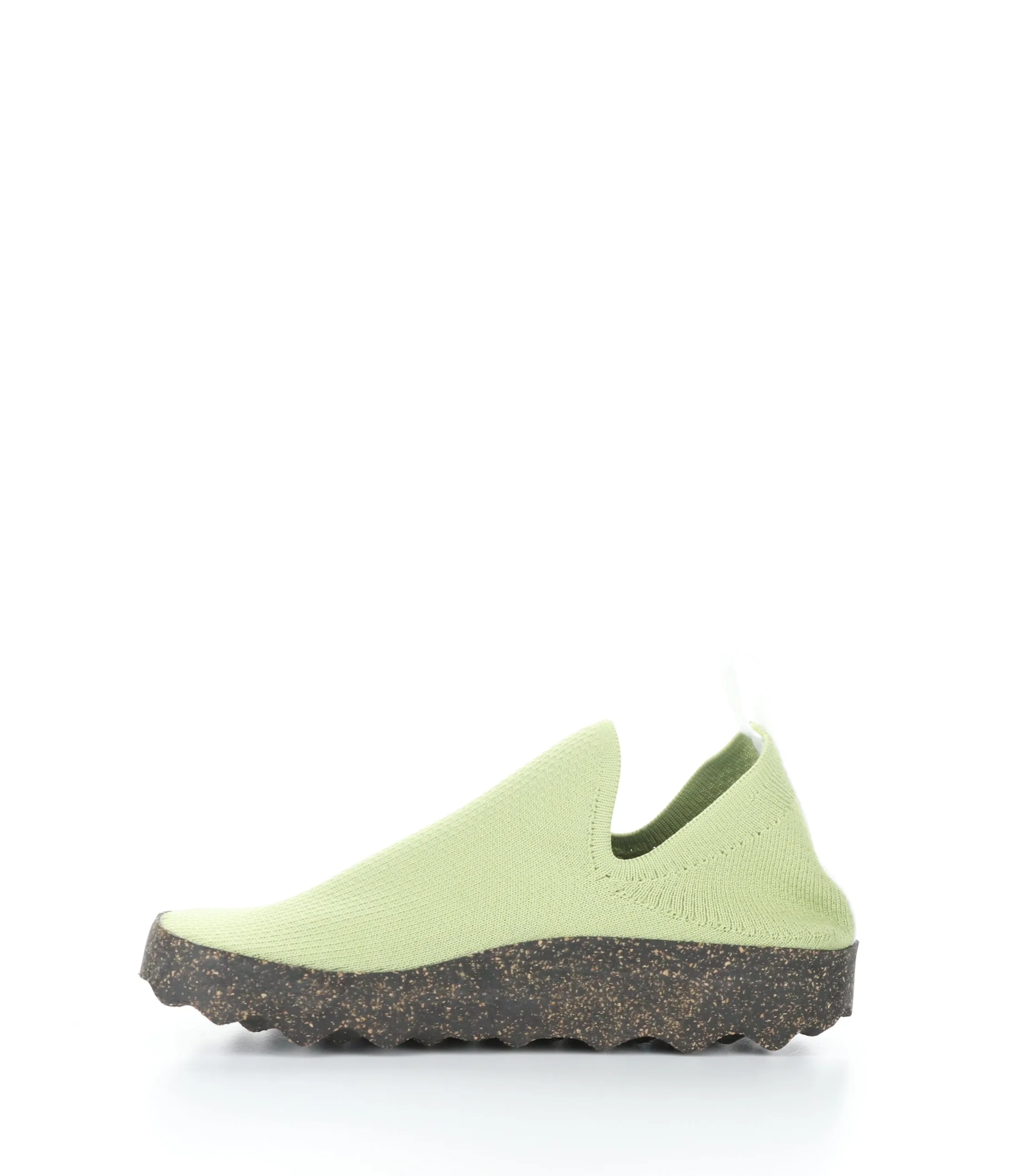 CARE019ASP KHAKI/BLACK Round Toe Shoes