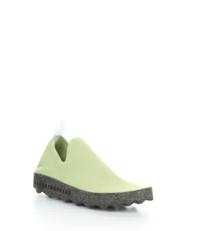 CARE019ASP KHAKI/BLACK Round Toe Shoes