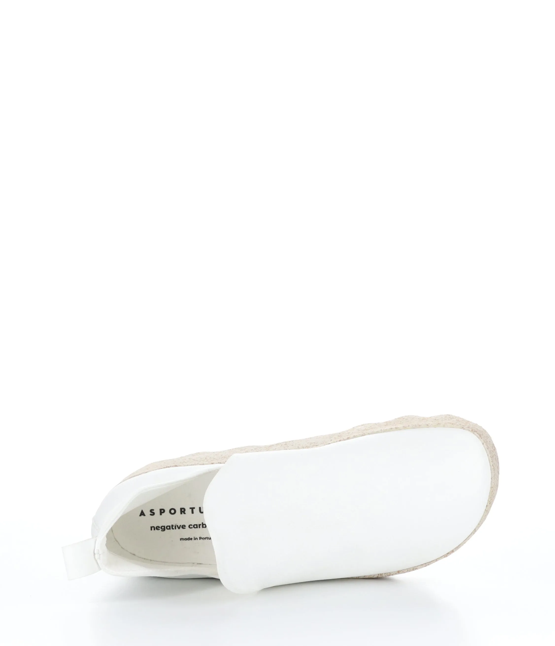 CITY110ASP WHITE/NAT Round Toe Shoes