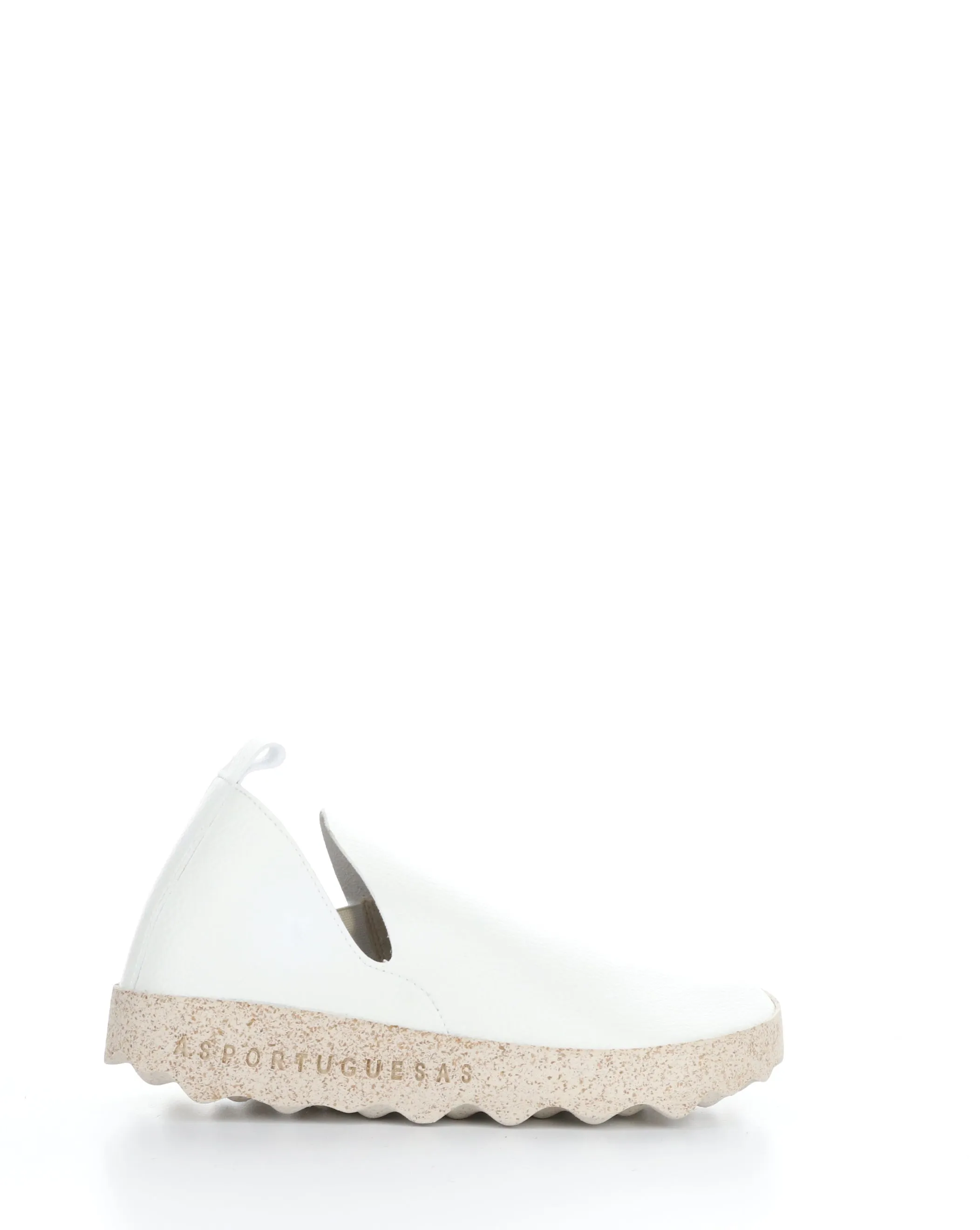 CLOE214ASP White Round Toe Shoes