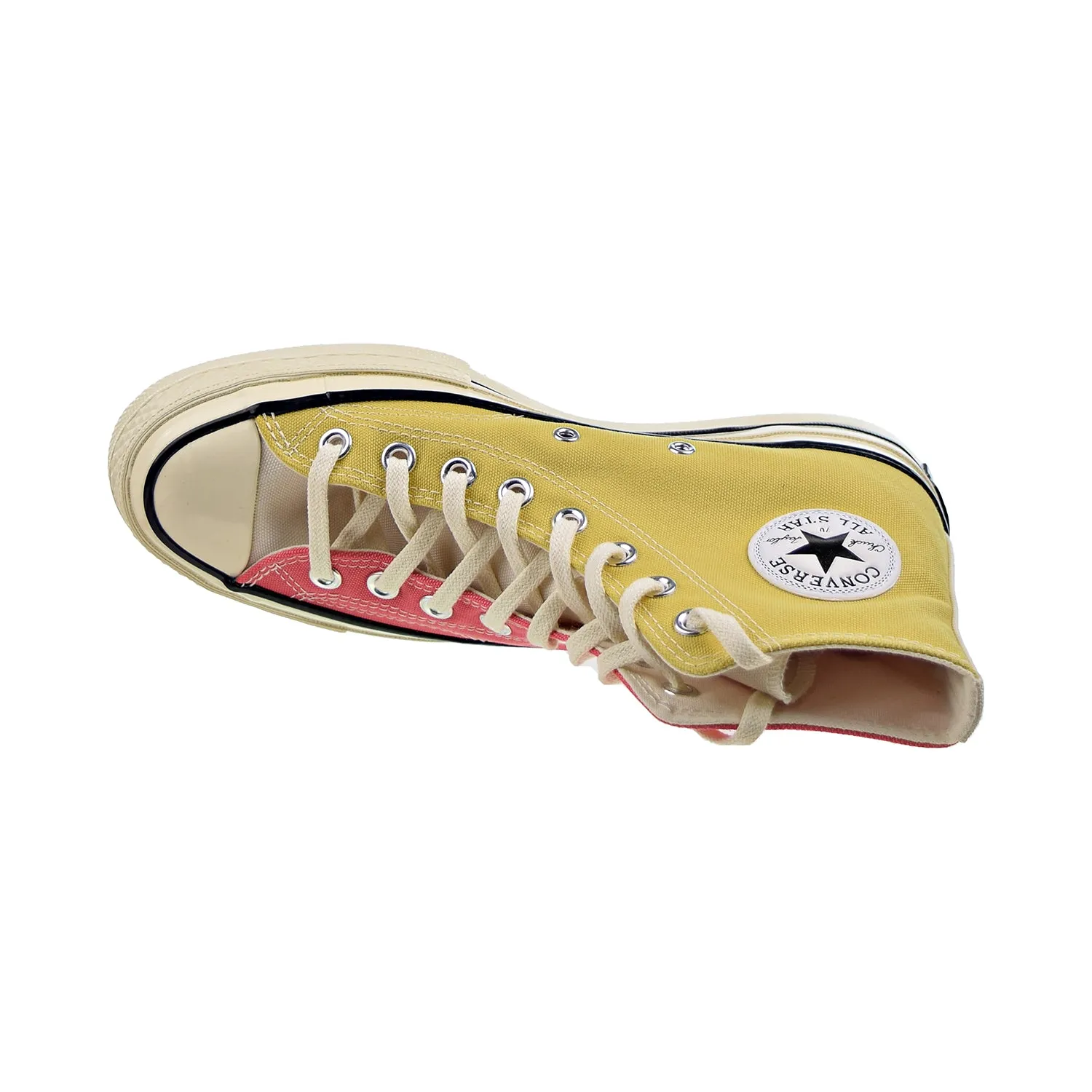 Converse Chuck 70 Hi Men's Shoes Saturn Gold-Pink Salt-Egret