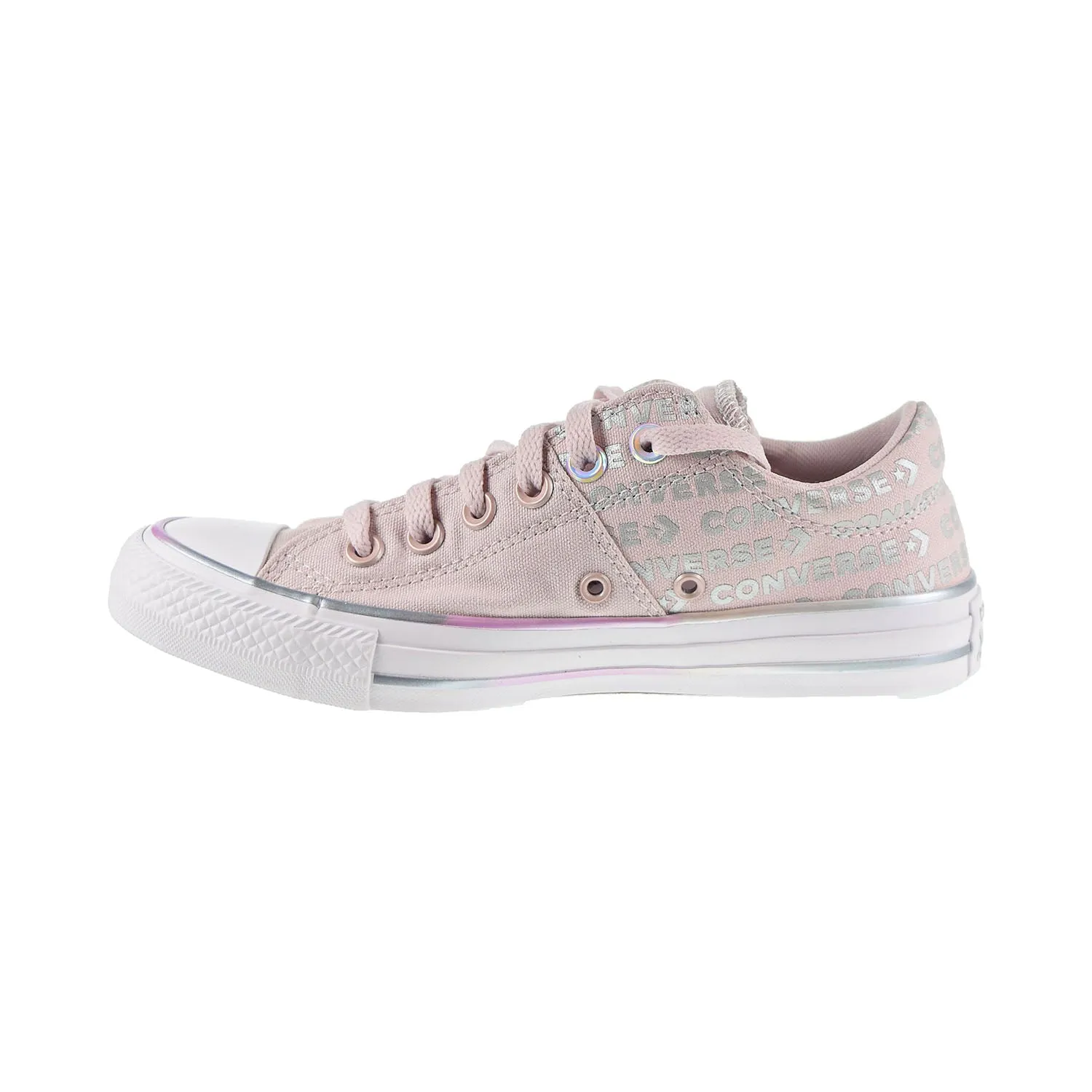 Converse Chuck Taylor All Star Madison Ox Women's Shoes Barely Rose-White-Silver