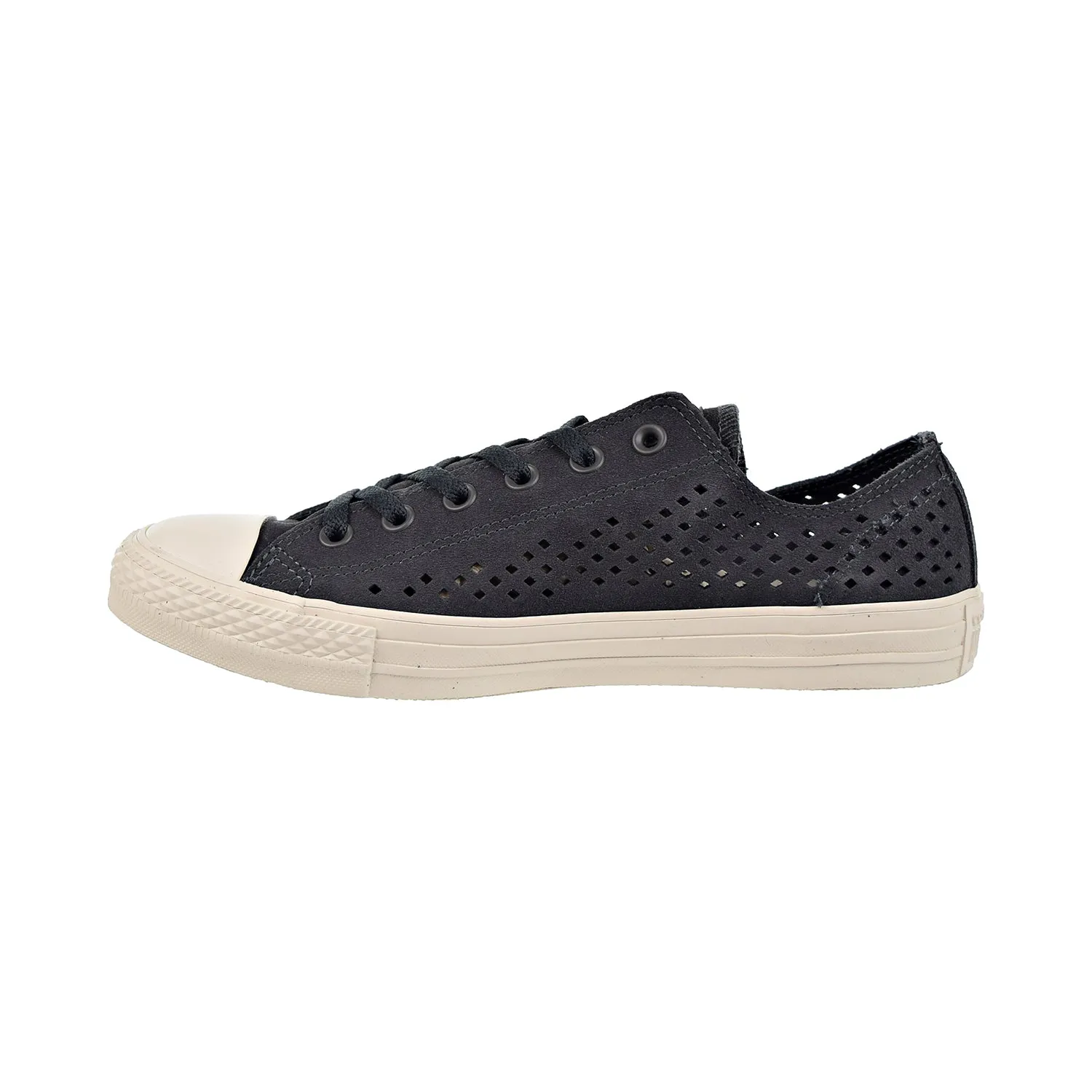 Converse Chuck Taylor All Star Ox Men's Shoes Perforated Almost Black