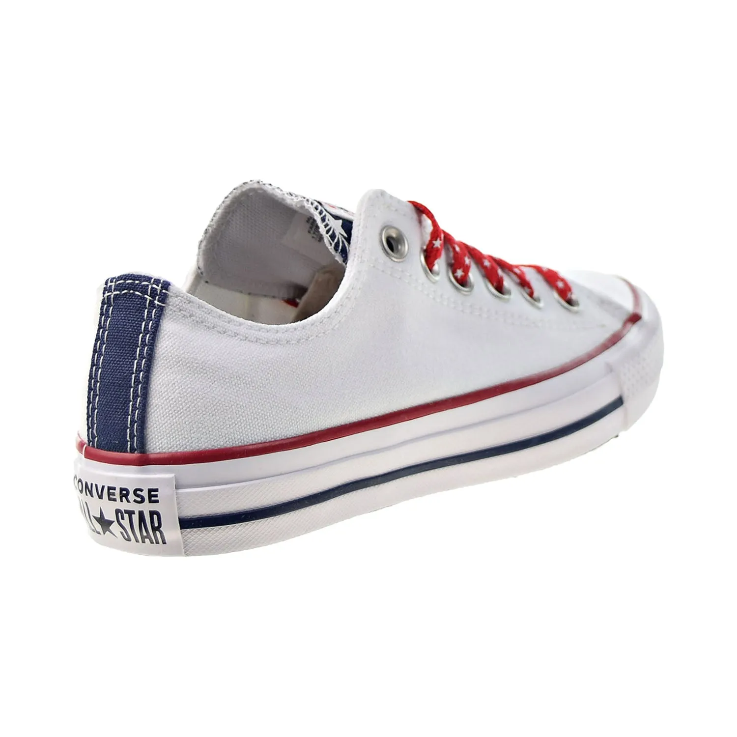 Converse Chuck Taylor All Star Ox Stars & Stripes Men's Shoes White-Red