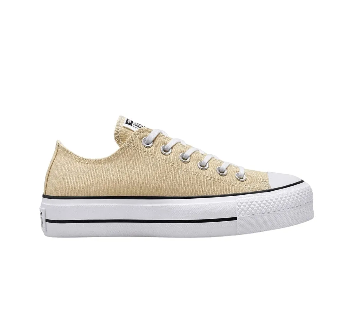 CONVERSE WOMEN'S CHUCK TAYLOR ALL STAR LIFT LOW TOP OAT MILK SHOE