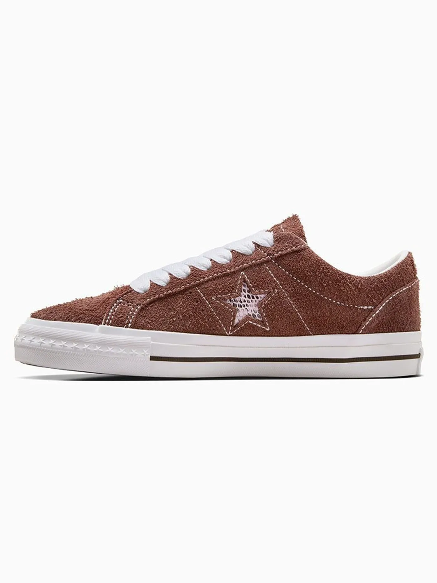 Converse x Quartersnacks One Star Pro Dark Clove/White/Cherry Blossom Shoes