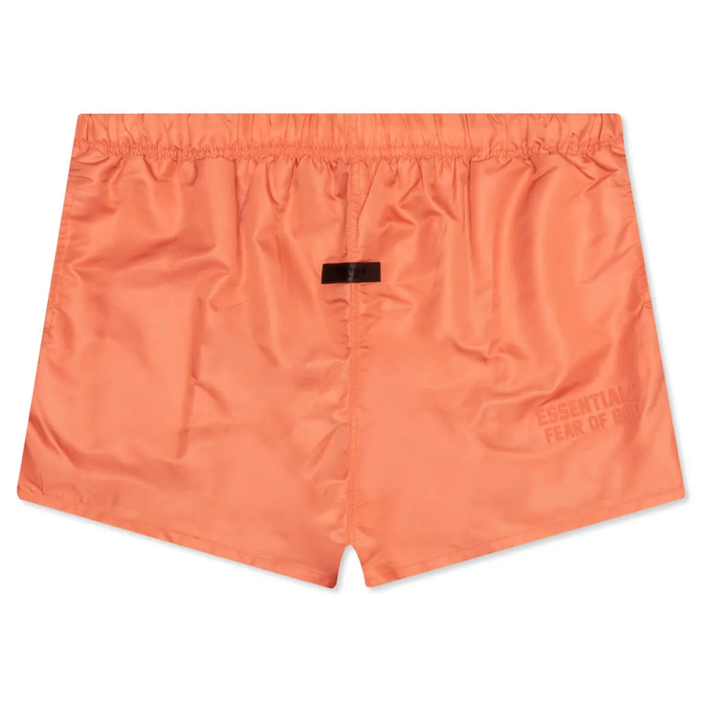 Essentials Running Short - Coral