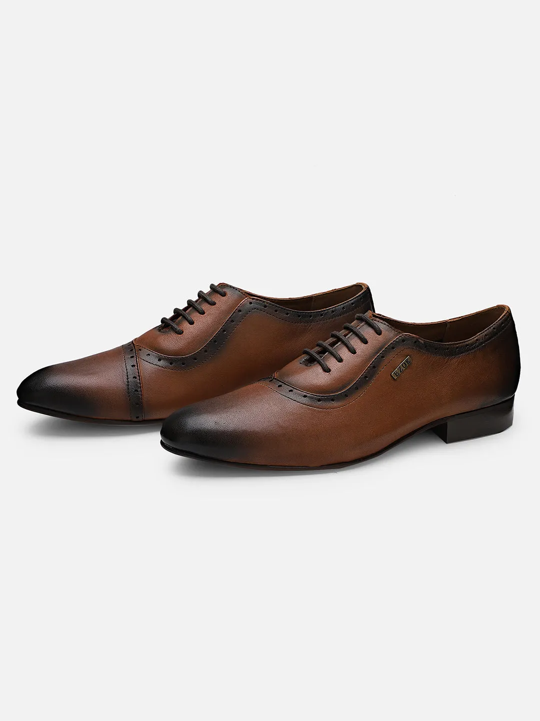 Ezok Men Black Formal Shoes