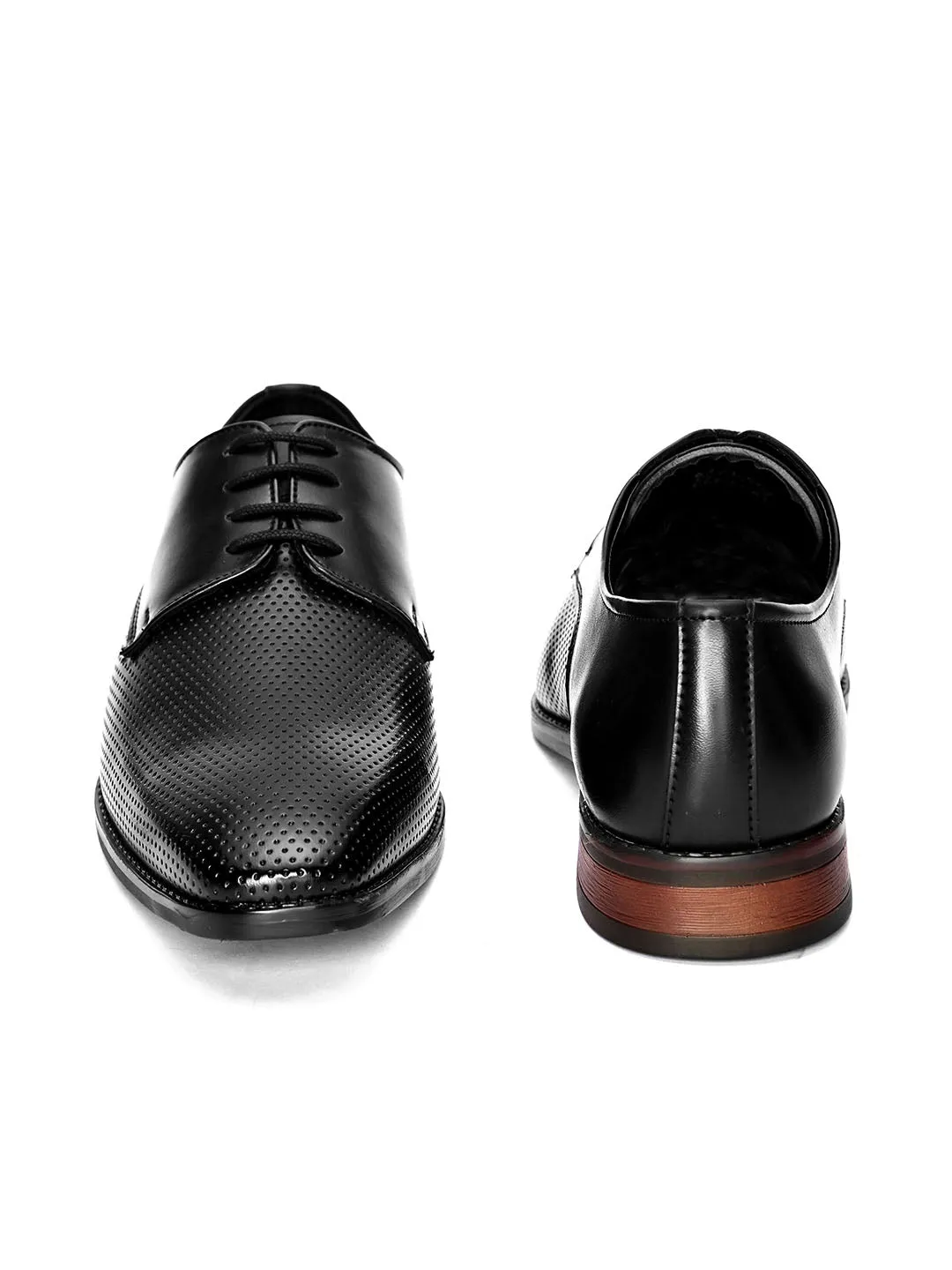 Field Black Derby Shoes