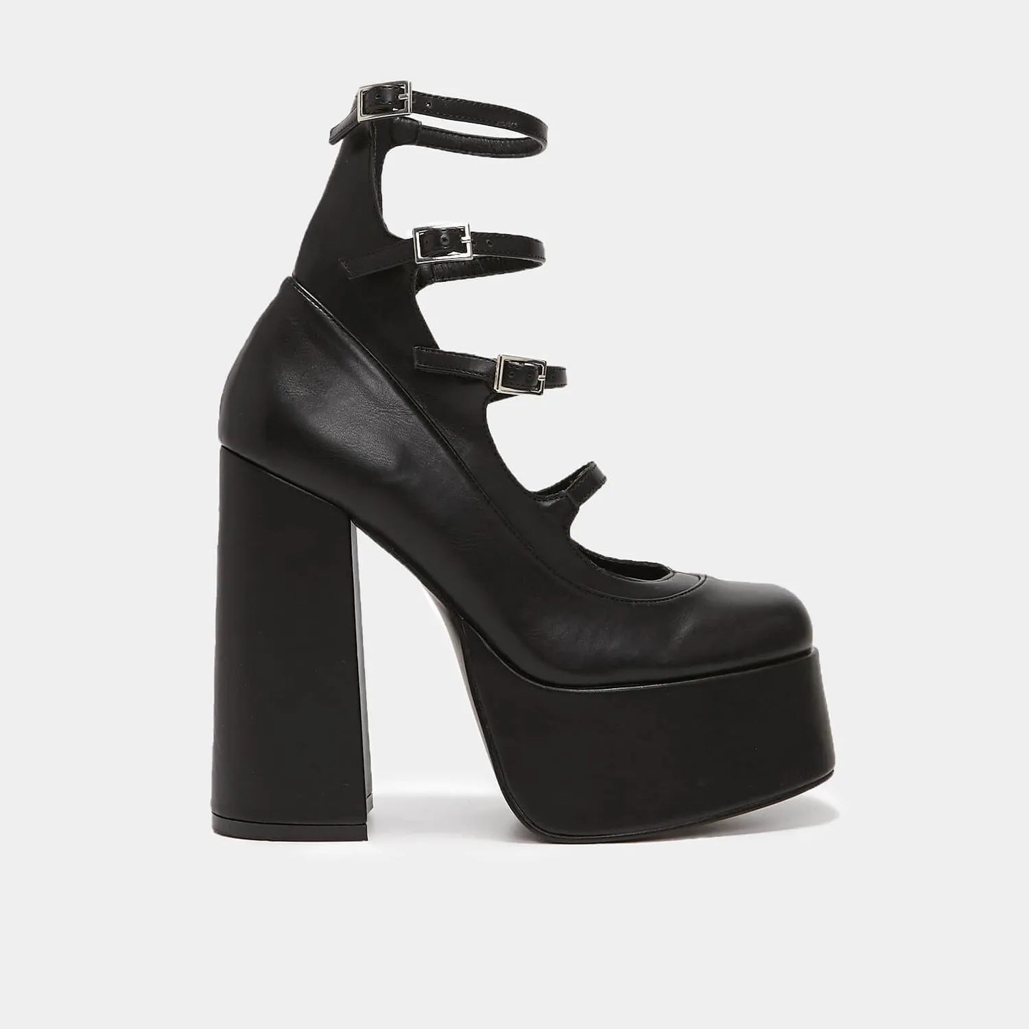 Gurren Strappy Platform Heels