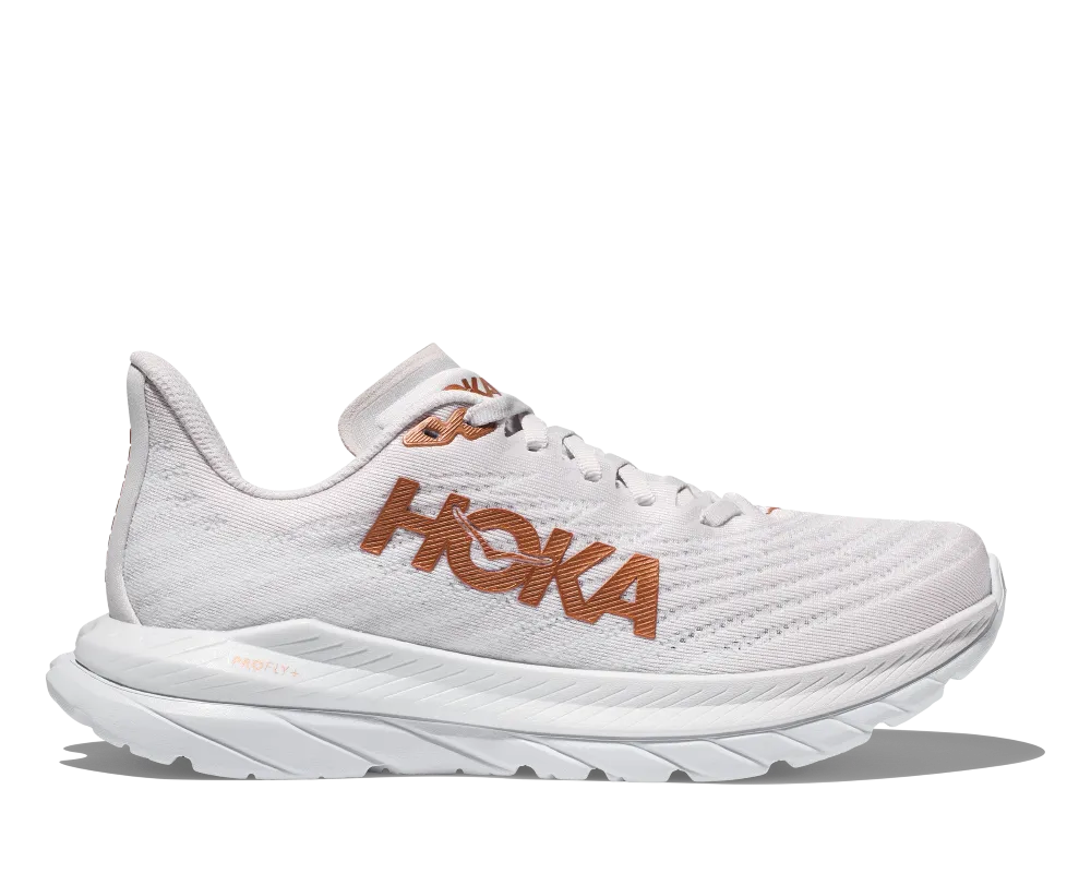 'HOKA' Women's Mach 5 - White / Copper