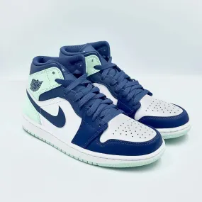 Jordan 1 Mid Mystic Navy Mint Foam