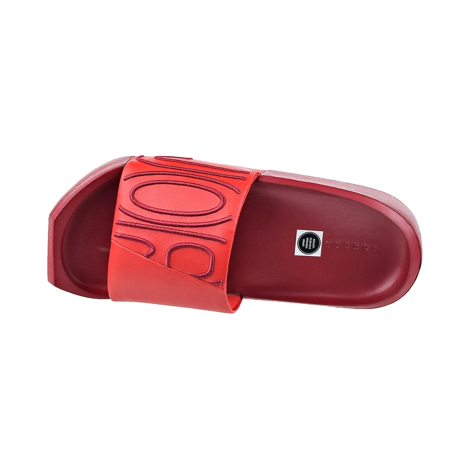 Jordan NOLA Women's Slides University Red-Pomegranate