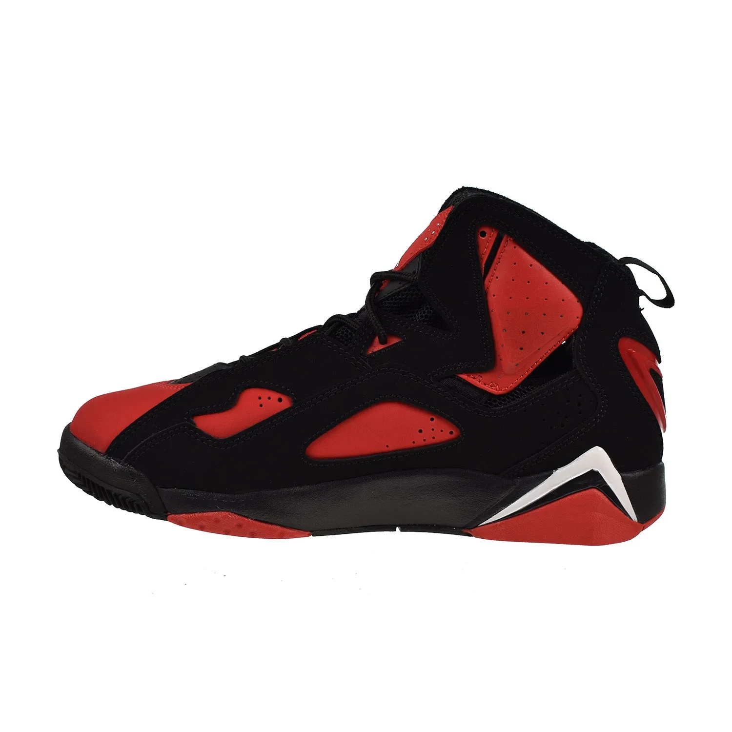 Jordan True Flight Men's Shoes Black Chrome-University Red