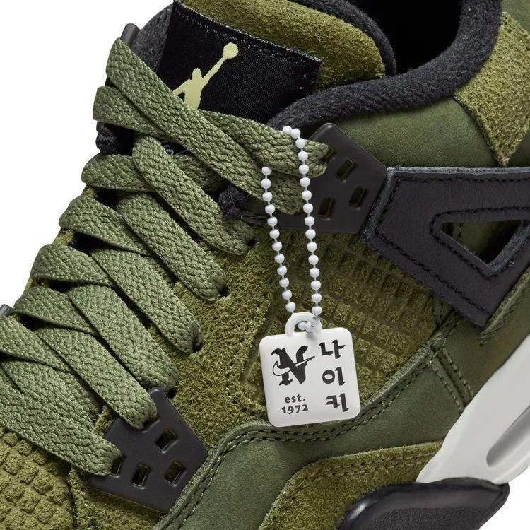 Kids' Air Jordan 4 Retro SE Craft 'Medium Olive'