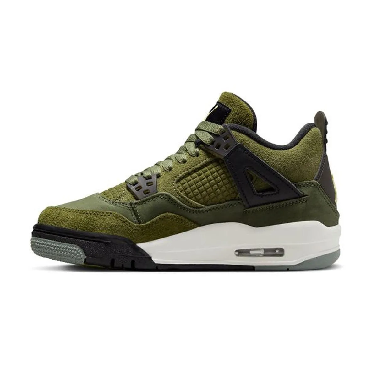 Kids' Air Jordan 4 Retro SE Craft 'Medium Olive'