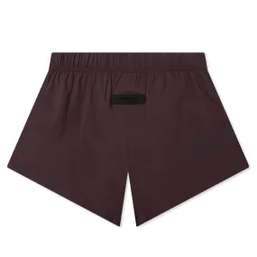 Kid's Running Short - Plum