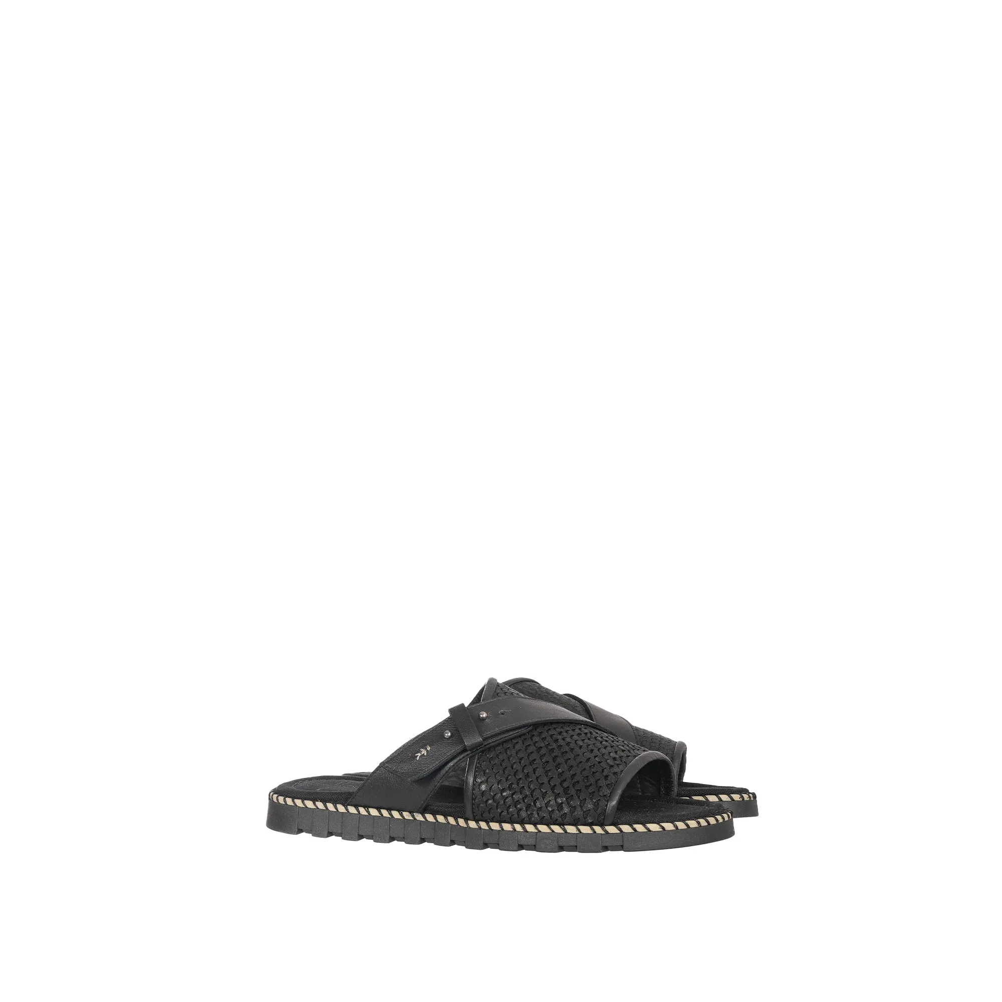 Man Slipper Scaglia Black