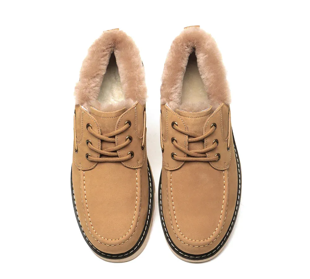 Maxim Sheepskin Men Trekker Shoes