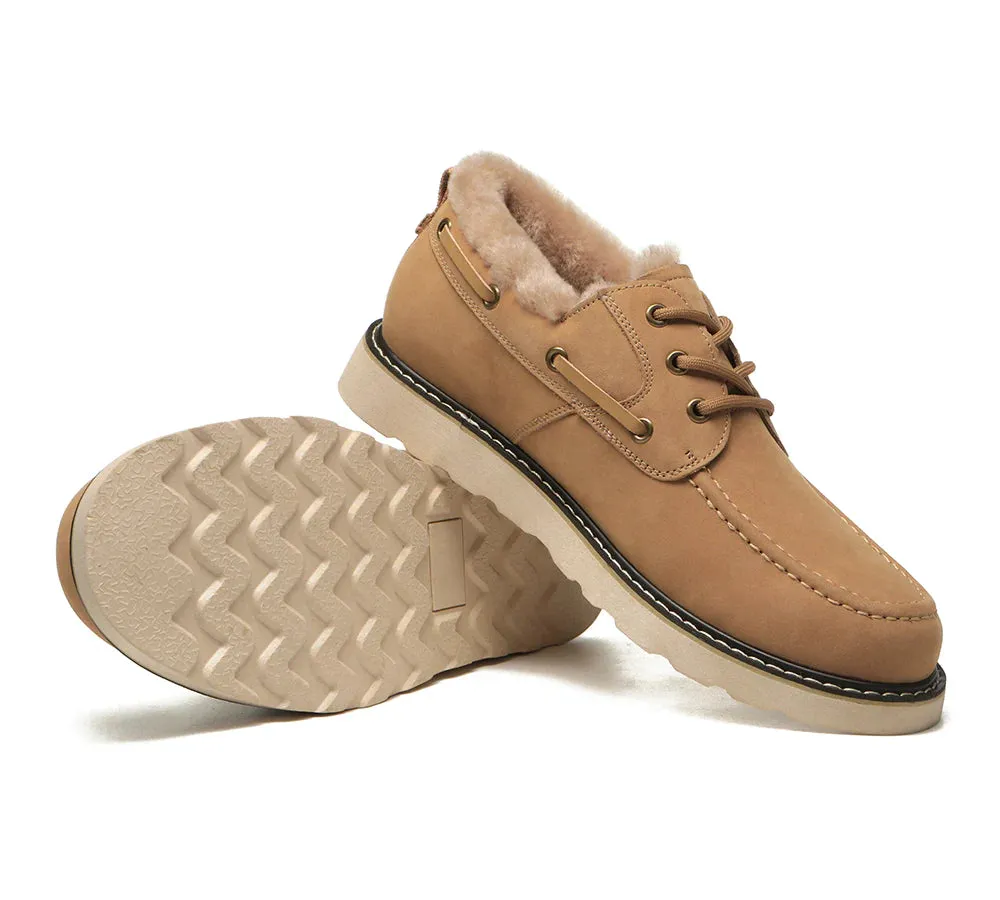 Maxim Sheepskin Men Trekker Shoes