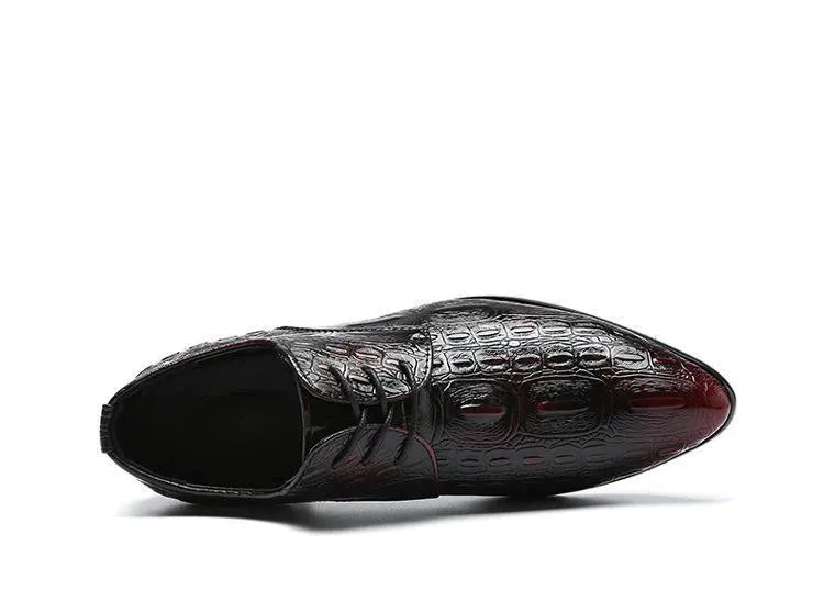 Men Crocodile Leather Shoes