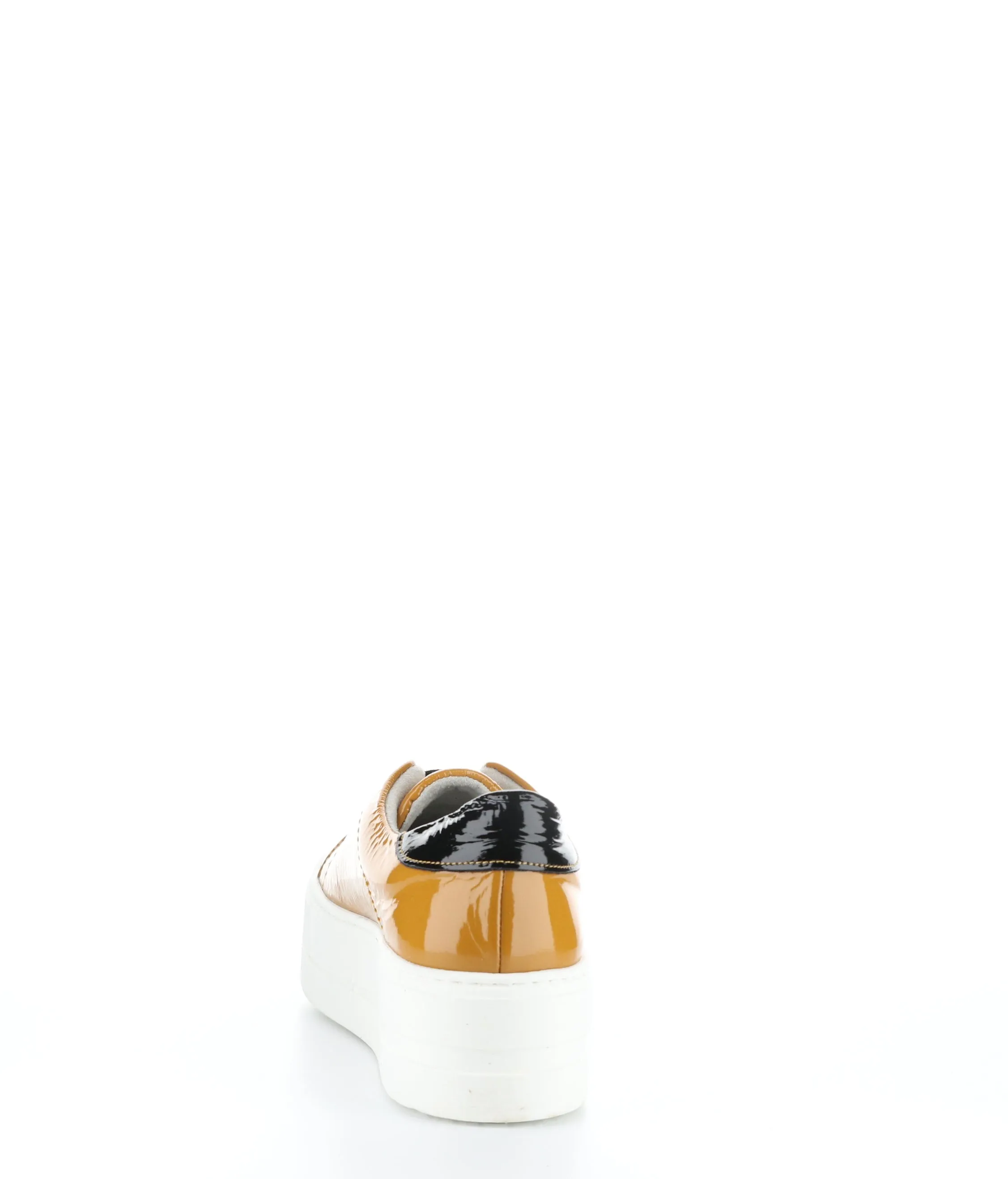 MONA OCHRE/BLACK Elasticated Shoes