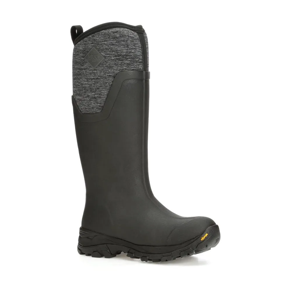 'Muck' Women's 16.9" Arctic Ice AGAT WP Tall Boot - Black / Jersey Heather