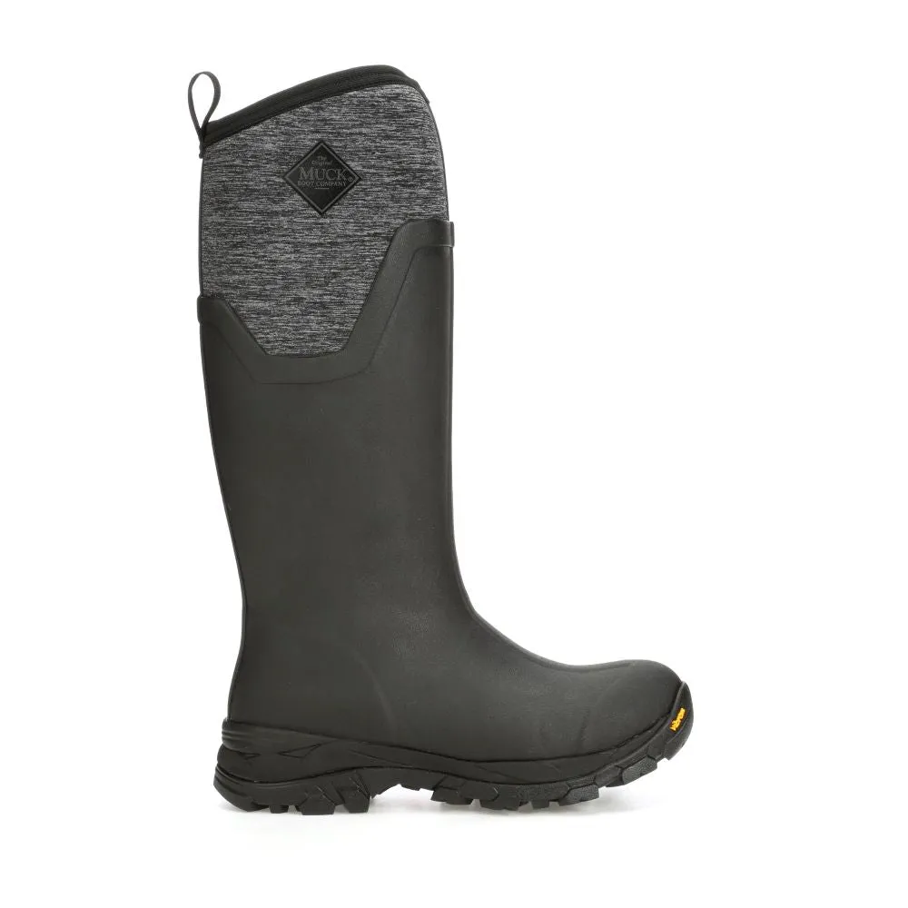 'Muck' Women's 16.9" Arctic Ice AGAT WP Tall Boot - Black / Jersey Heather