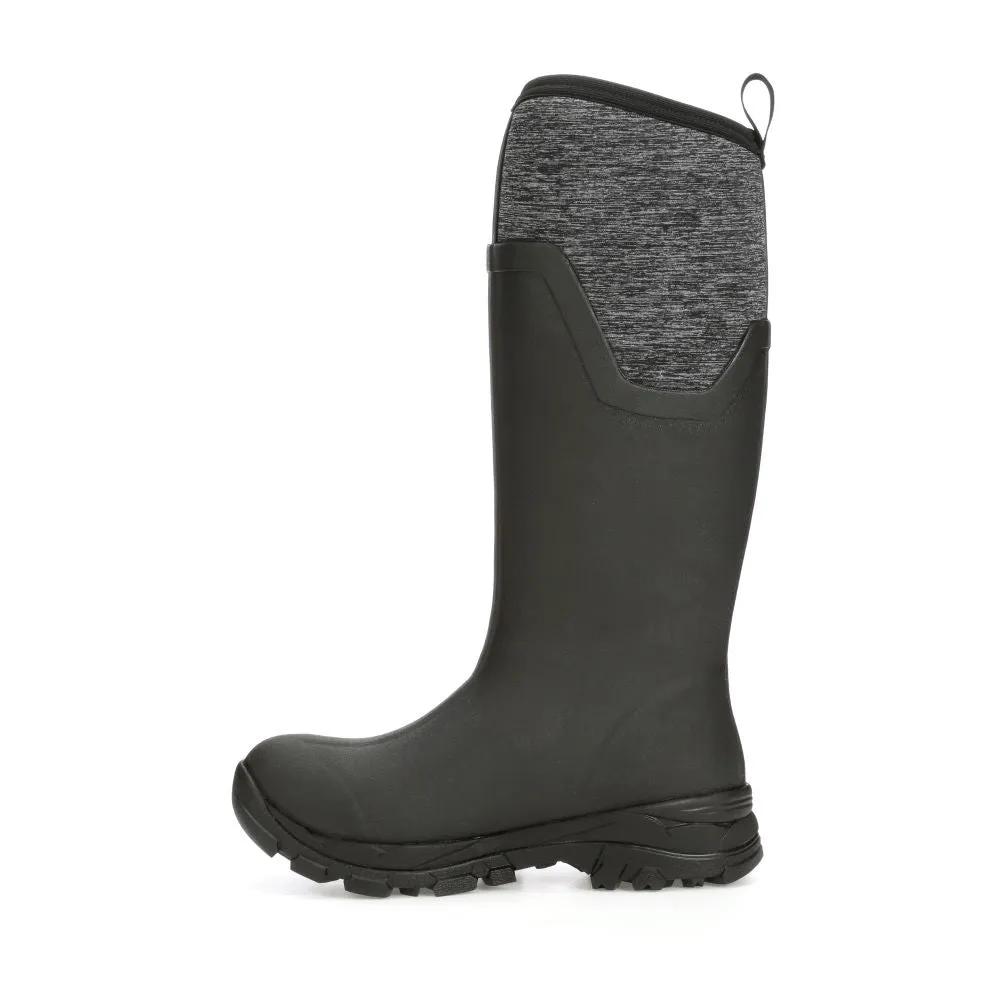 'Muck' Women's 16.9" Arctic Ice AGAT WP Tall Boot - Black / Jersey Heather