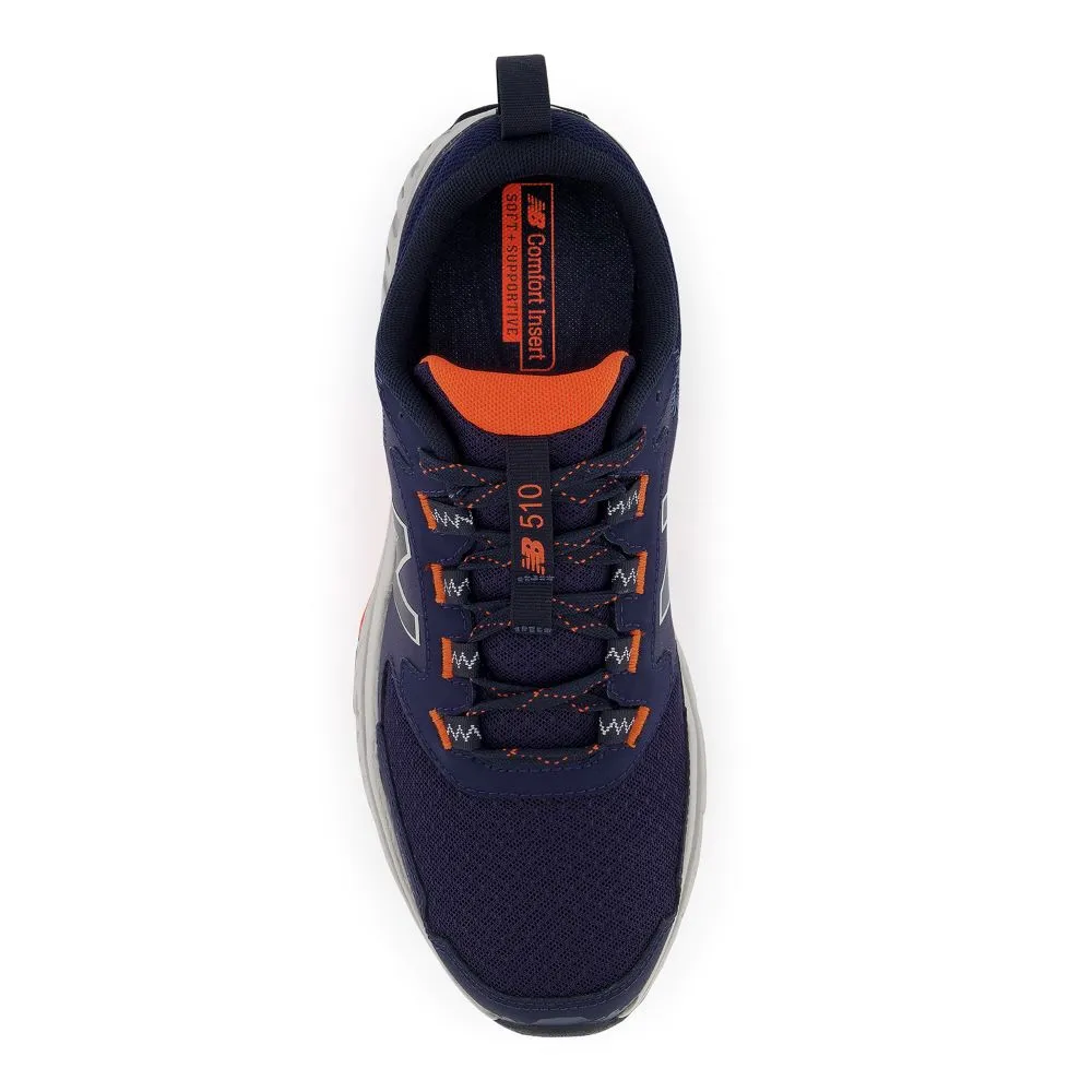 'New Balance' Men's 510 v5 Trail Running - Navy / Orange