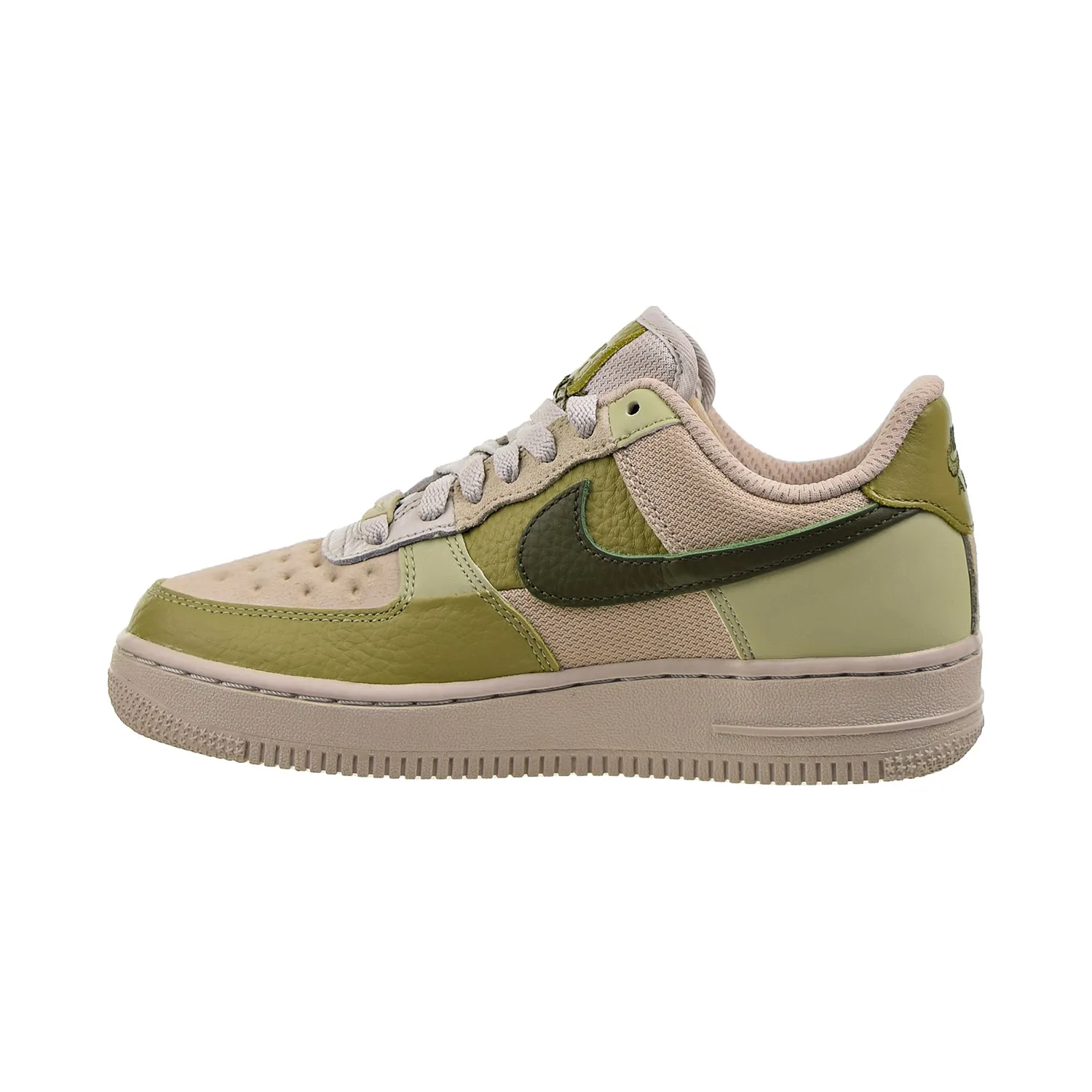 Nike Air Force 1 Women's Shoes Light Bone-Rough Green