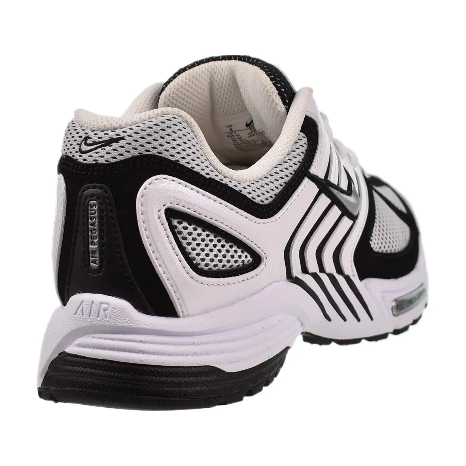 Nike Air Pegasus 2005 Men's Shoes White-Black-Metallic Silver