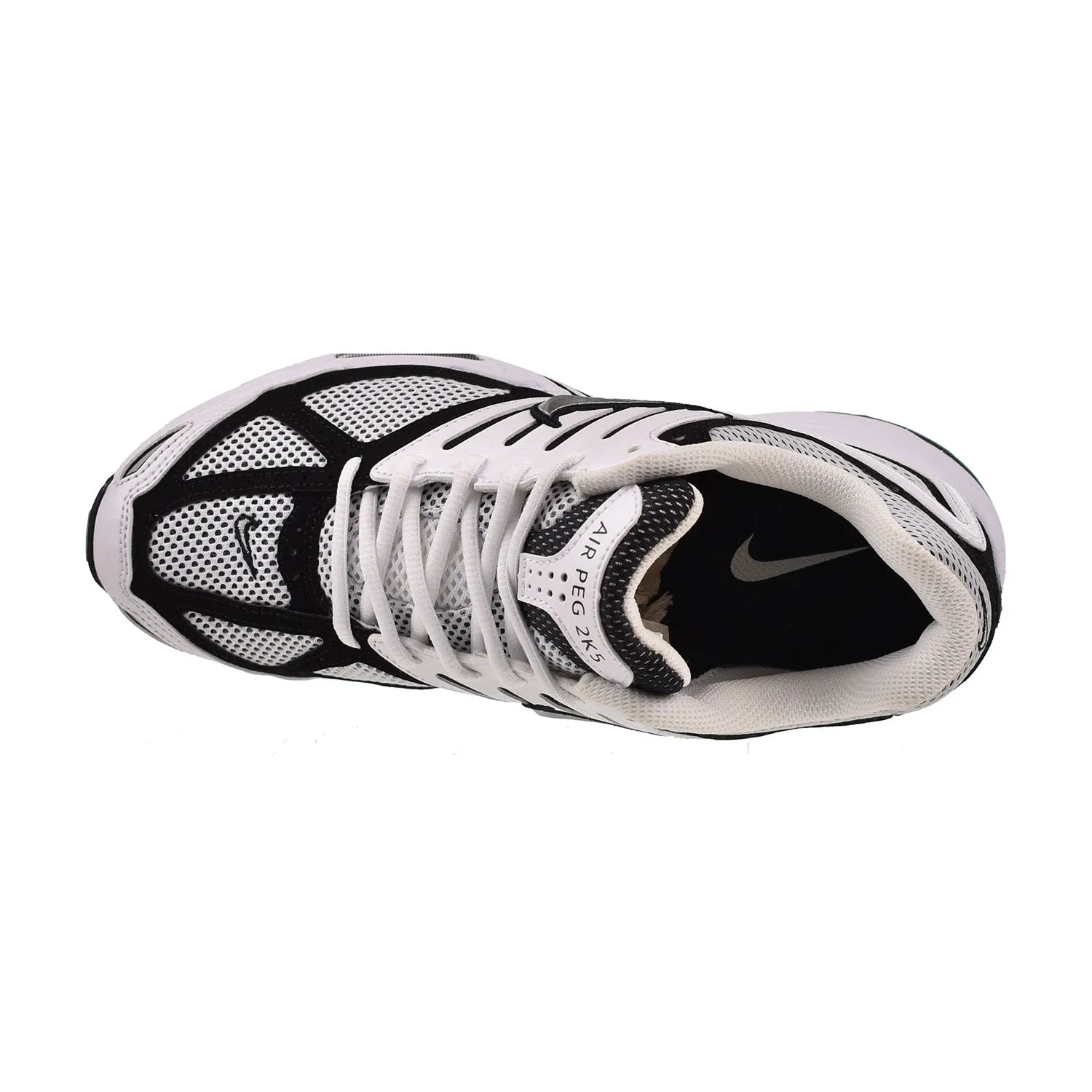 Nike Air Pegasus 2005 Men's Shoes White-Black-Metallic Silver