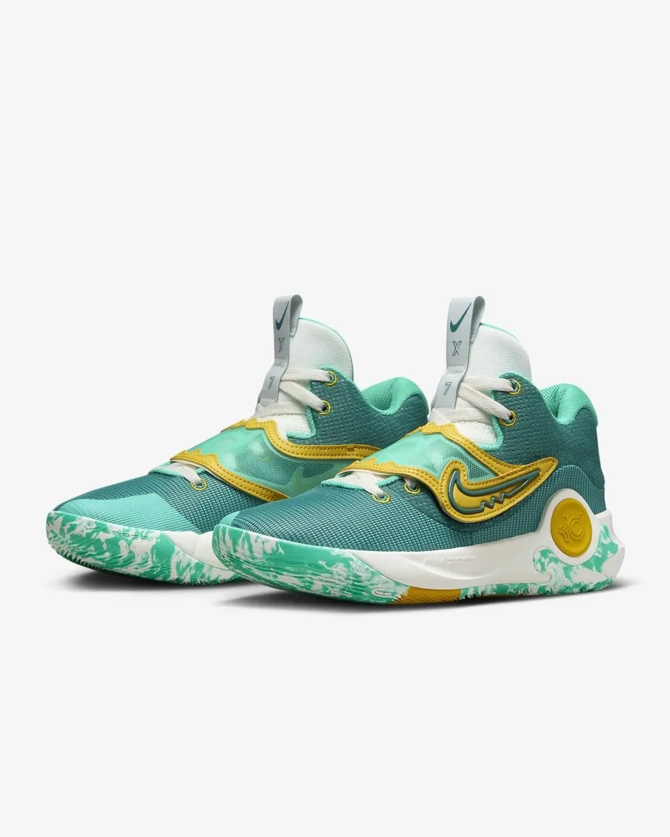 NIKE MEN'S KD TREY 5 X GREEN BASKETBALL SHOES