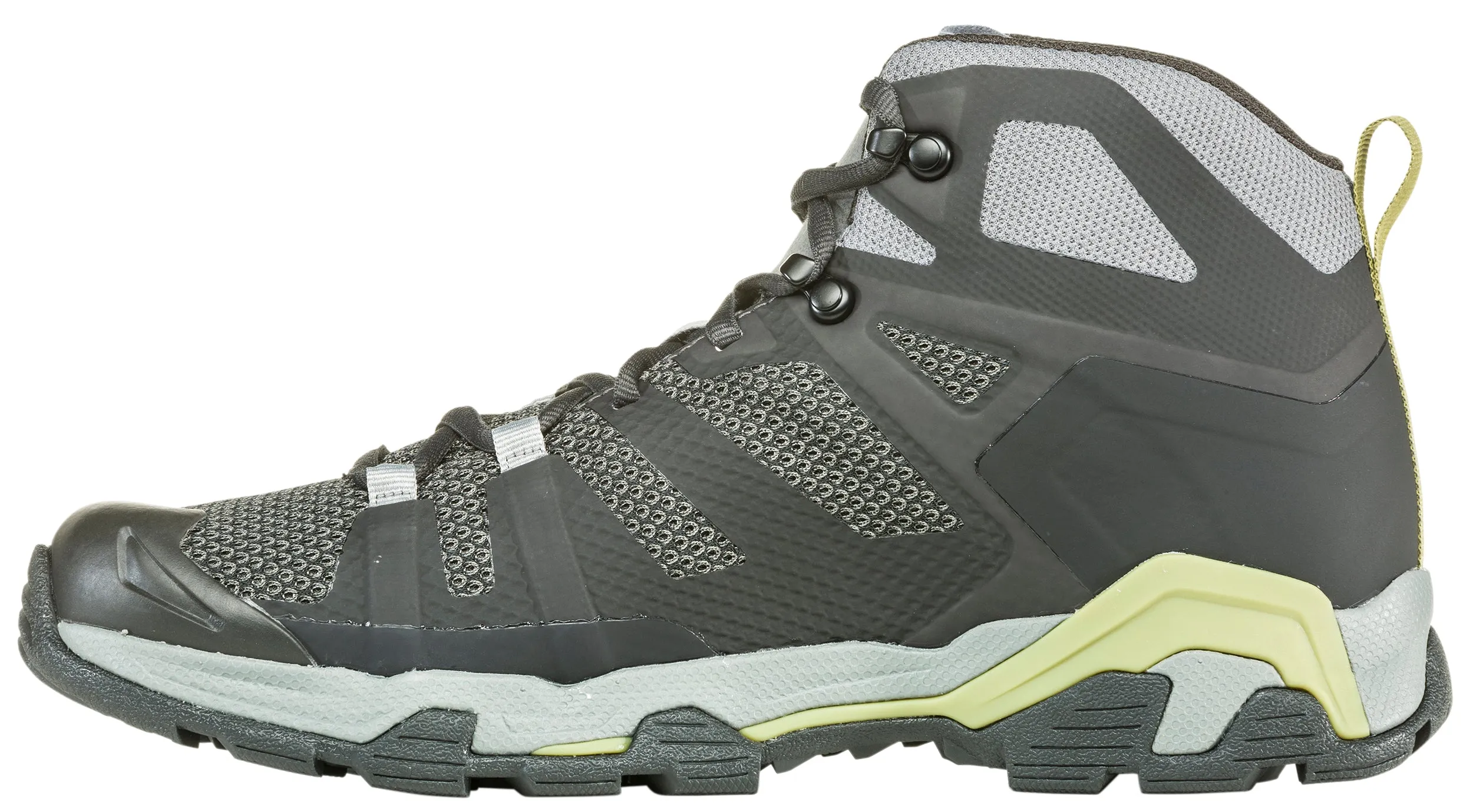 'Oboz' Men's Arete Mid Hiker - Charcoal / Woodbine Green