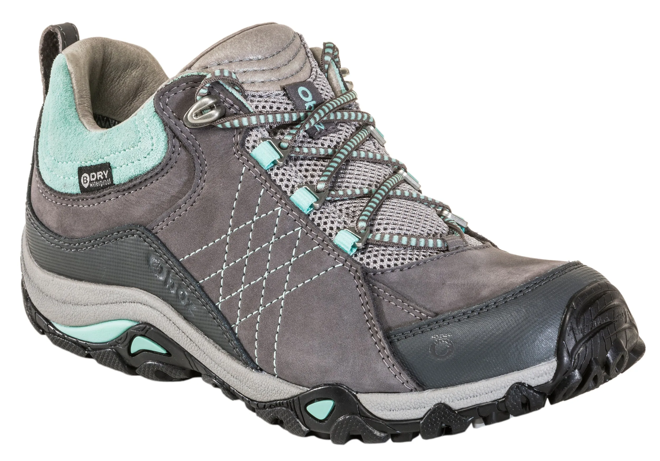 'Oboz' Women's Sapphire Low WP Hiker - Charcoal / Beach Glass