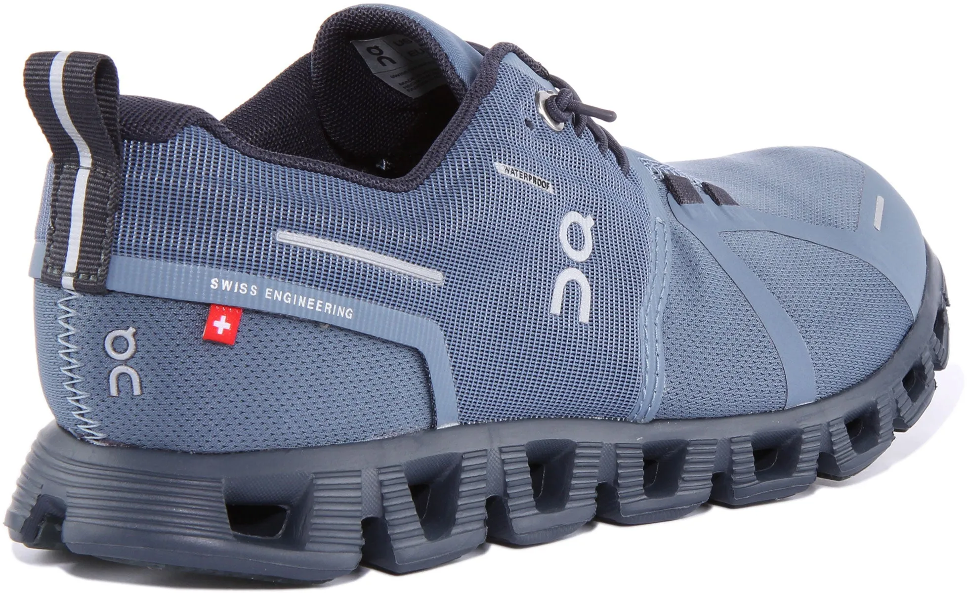 On Running Cloud 5 Waterproof In Blue For Women